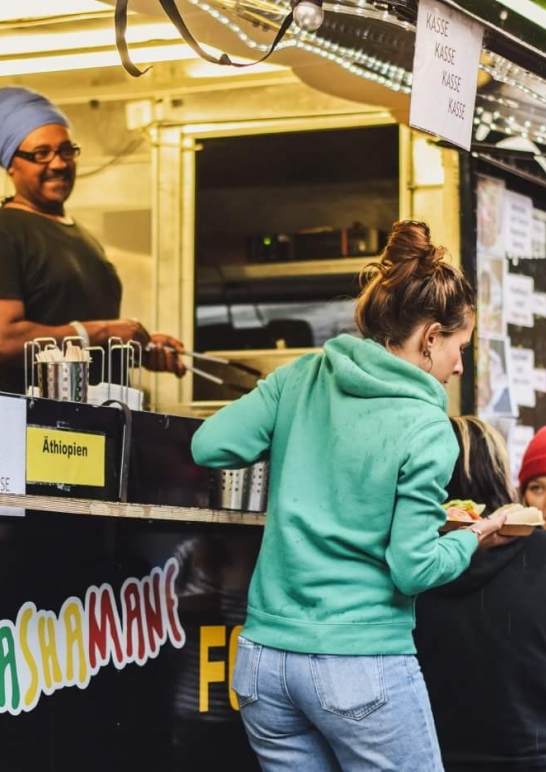Unser Food Truck im Parks Nürnberg